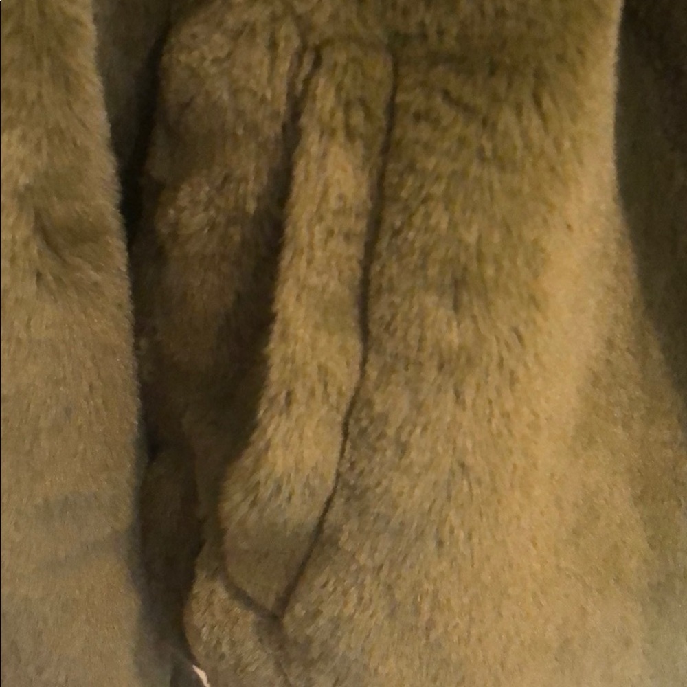Zara Woman faux fur jacket - Picture 5 of 10